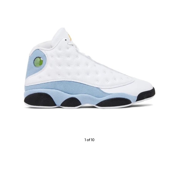 Air Jordan 13 Retro Blue/Grey 6Y - Picture 8 of 16